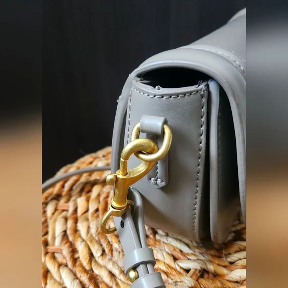 Zara Taupe Crossbody Bag - Picture 3 of 8